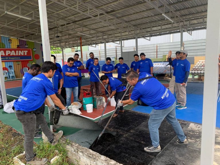 Latihan praktikal waterproofing